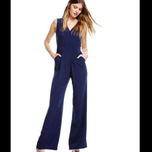 Navy all in one jumpsuit Clearance